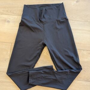 Adidas Gray Leggings Large Ankle Zip Athletic Wear
